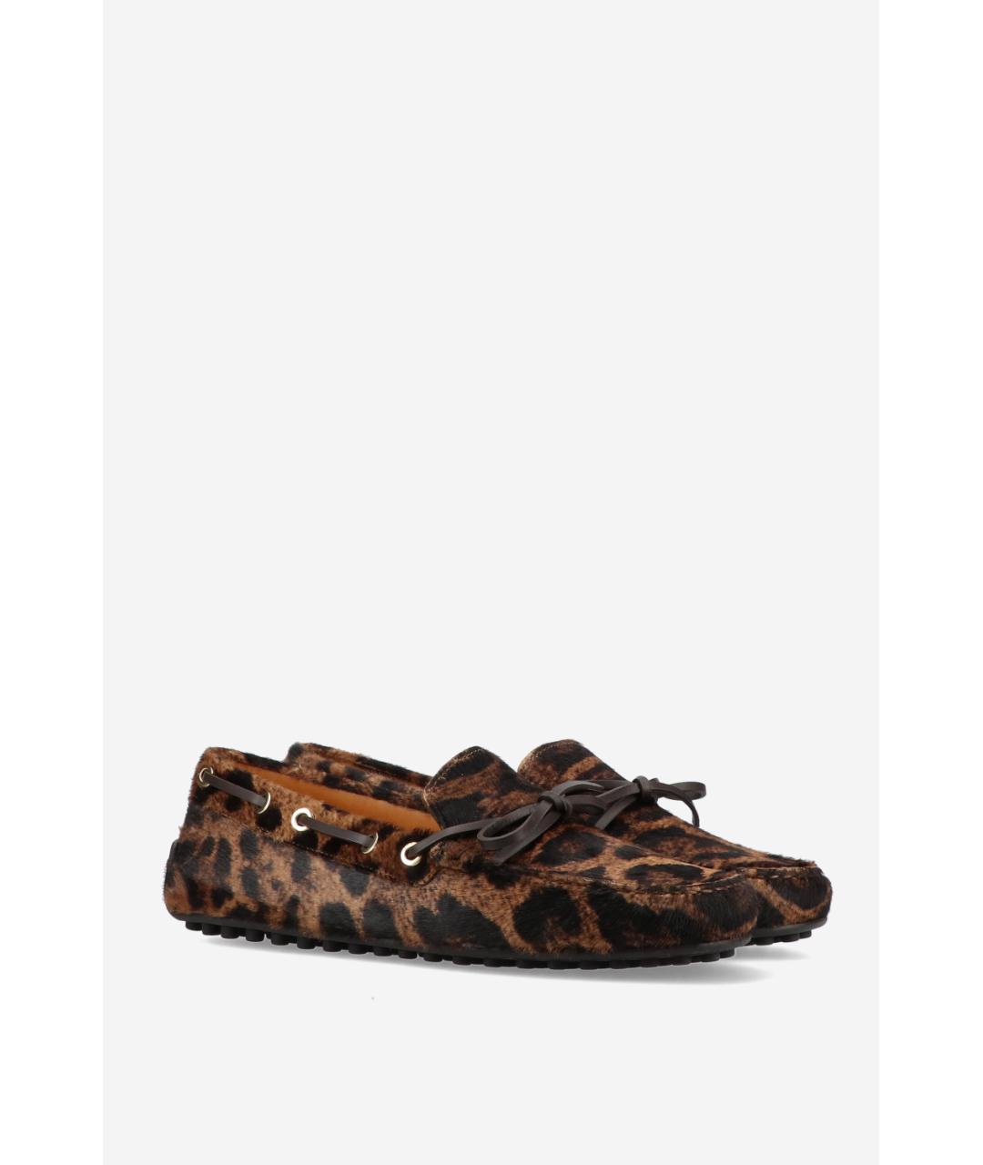 TOD'S Мульти кожаные мокасины, фото 2