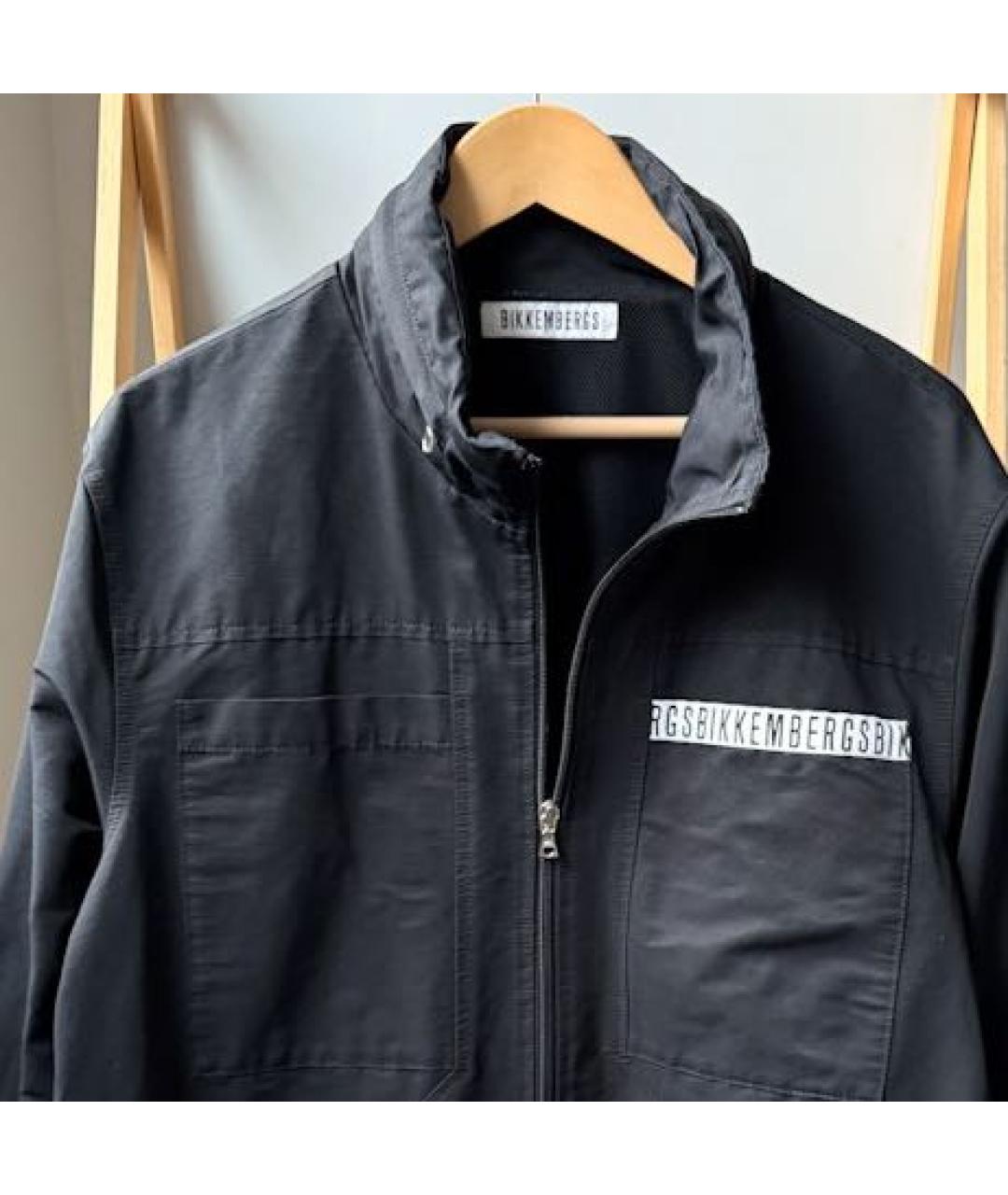 BIKKEMBERGS Черная куртка, фото 3