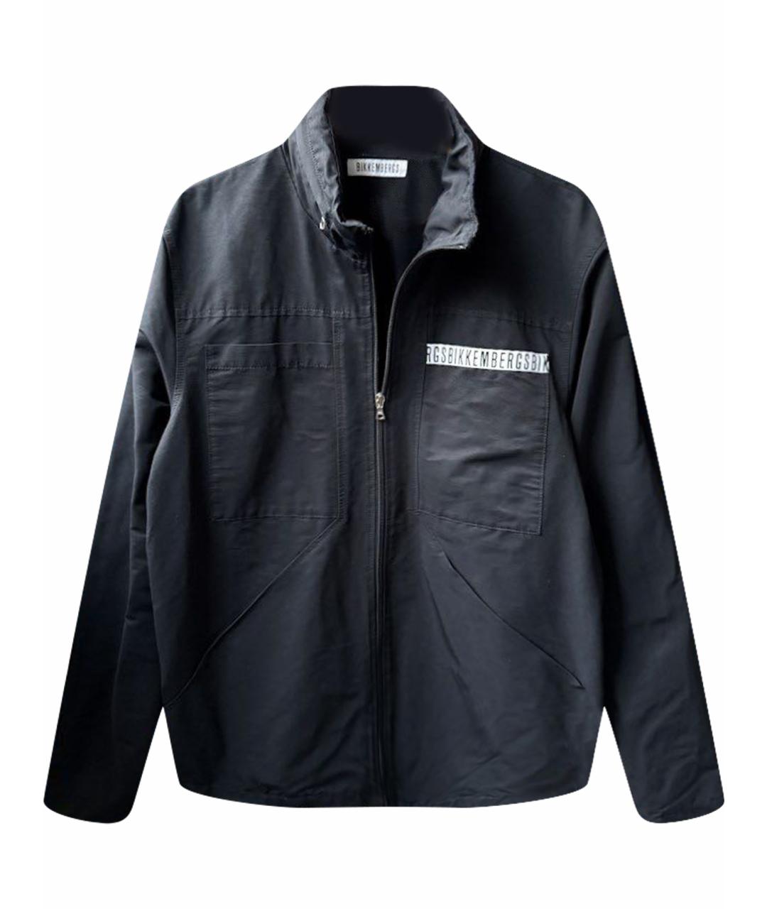 BIKKEMBERGS Черная куртка, фото 1