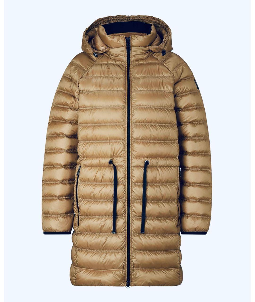 BOGNER Бежевый полиэстеровый пуховик, фото 7