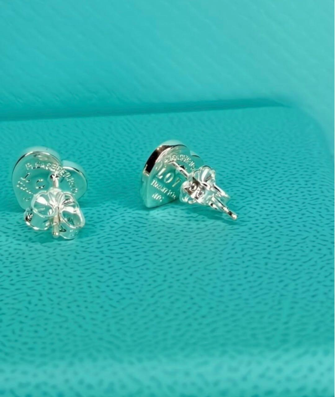 TIFFANY&CO Мульти серебряные серьги, фото 2