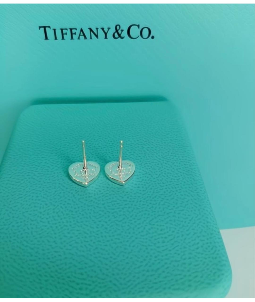 TIFFANY&CO Мульти серебряные серьги, фото 3