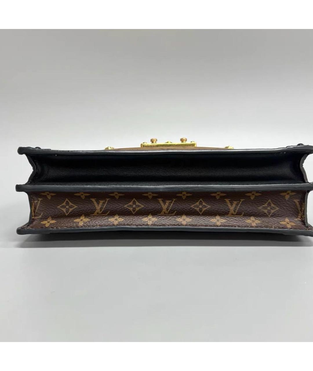 LOUIS VUITTON Коричневая сумка через плечо, фото 4