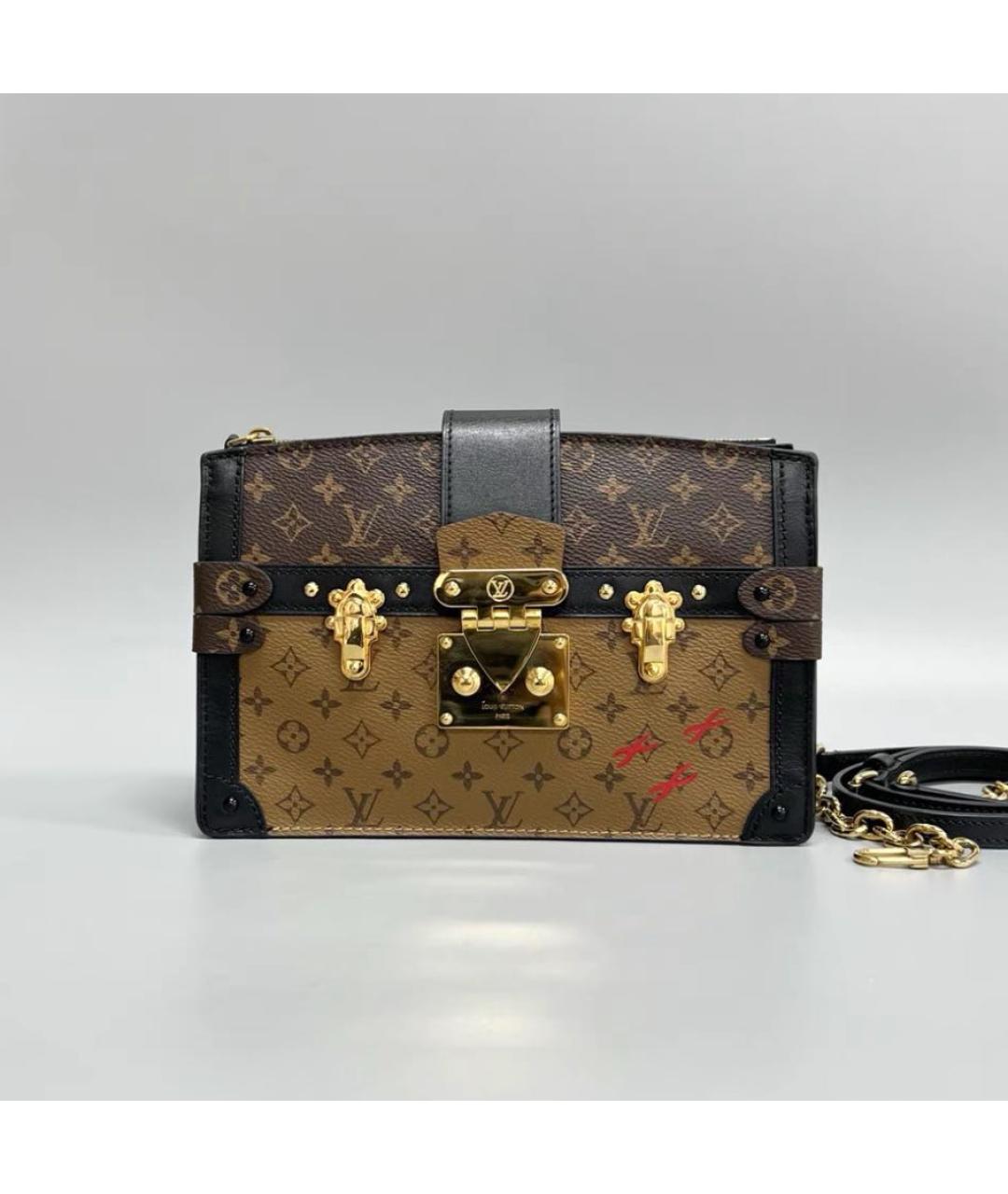 LOUIS VUITTON Коричневая сумка через плечо, фото 2