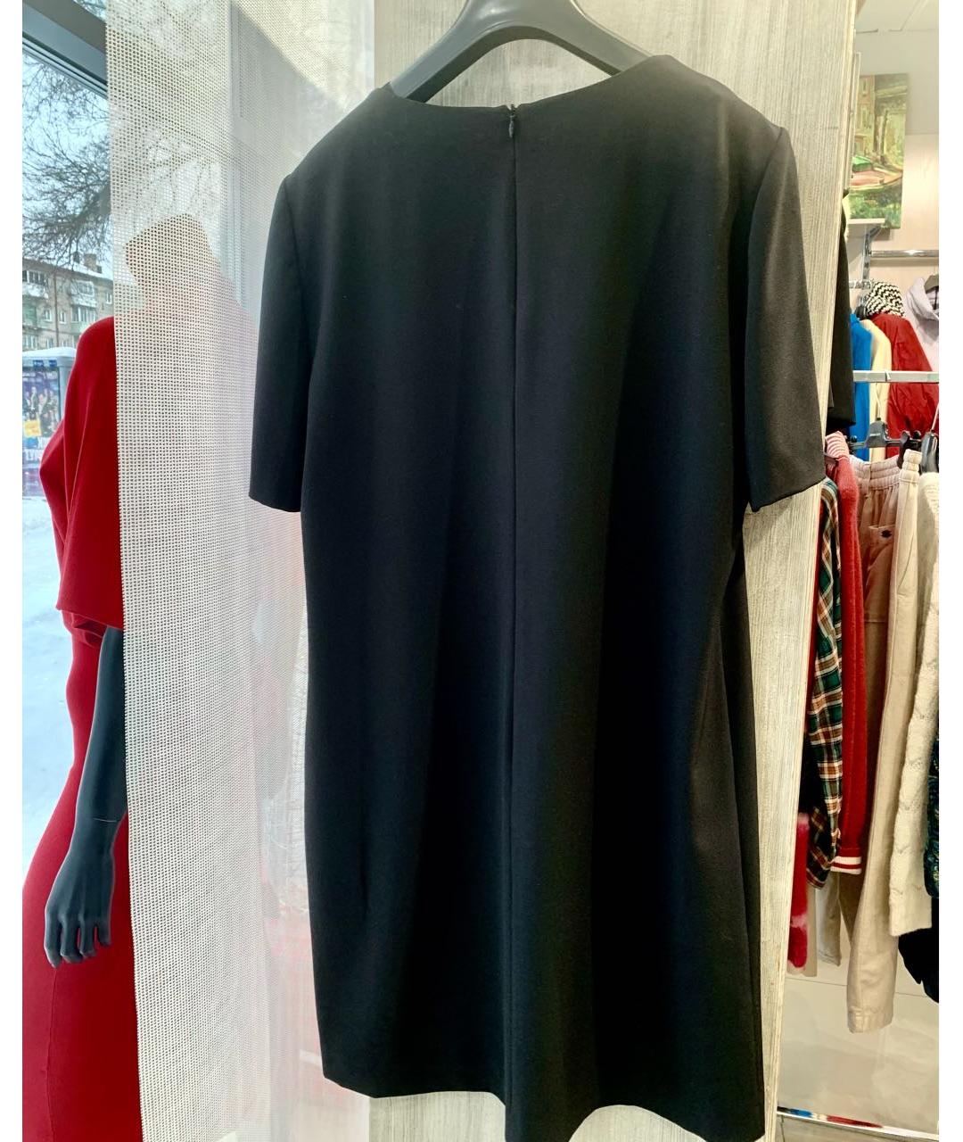 BOUTIQUE MOSCHINO Черное коктейльное платье, фото 2