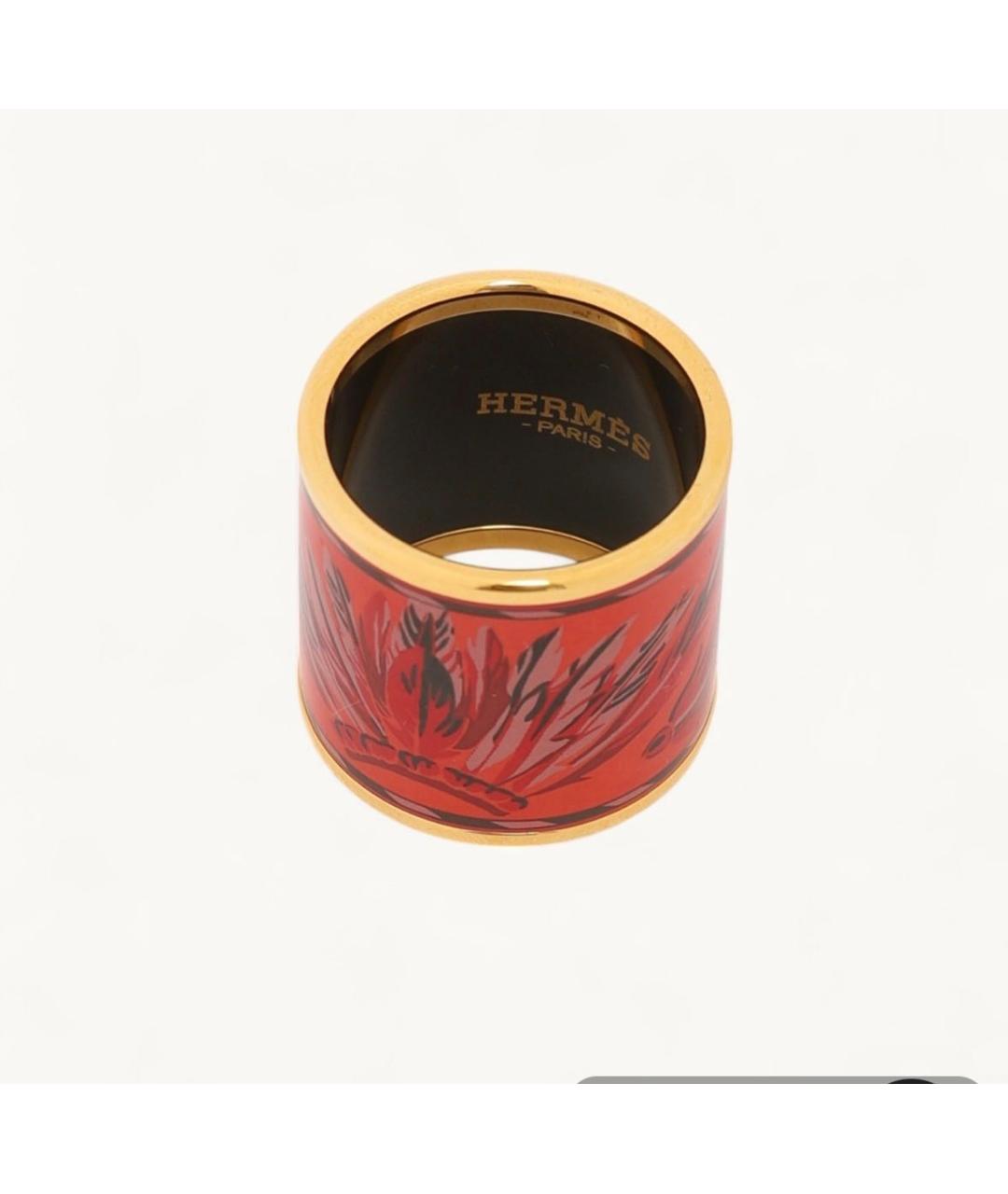 HERMES Красный платок, фото 2