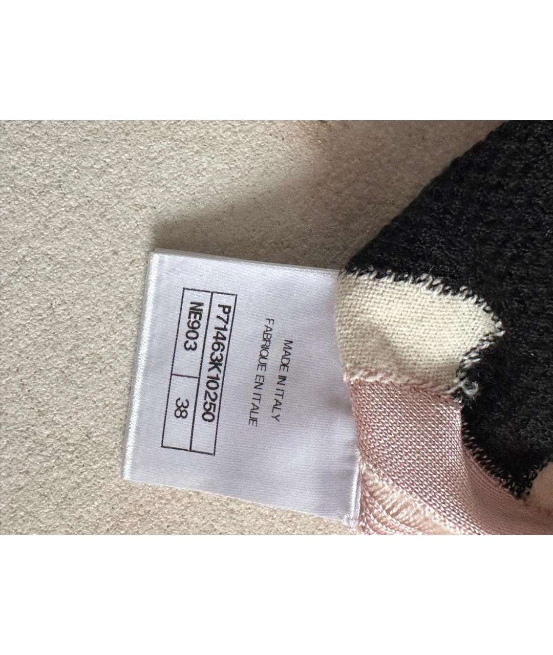 CHANEL Черная кашемировая водолазка, фото 4