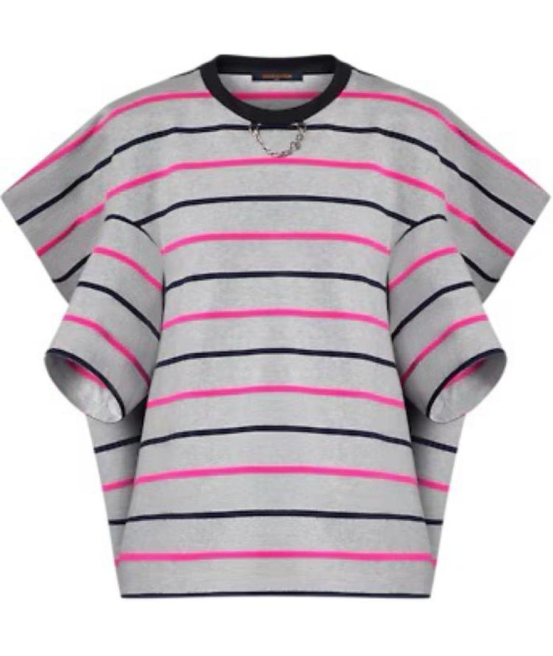 LOUIS VUITTON Серая футболка, фото 1