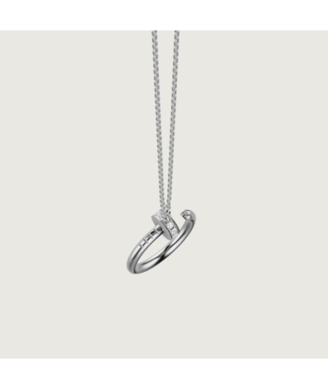 CARTIER Белое колье из белого золота, фото 2