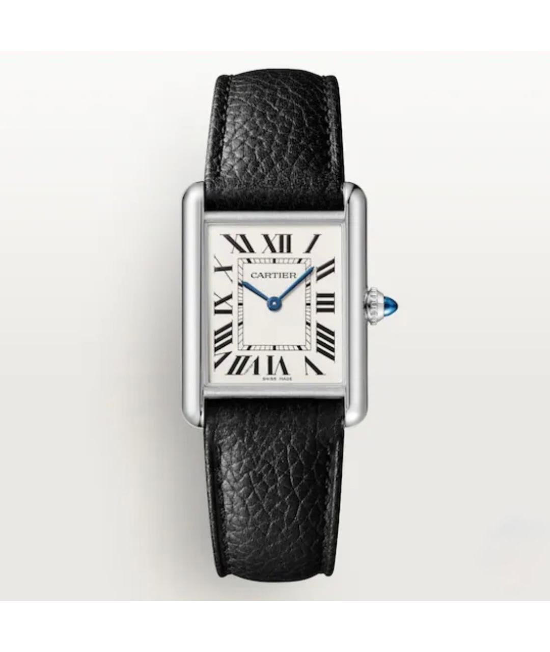 CARTIER Белые металлические часы, фото 5