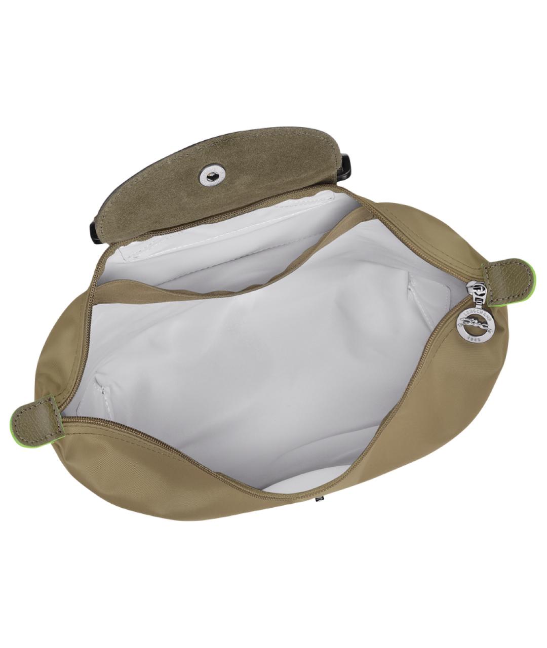 LONGCHAMP Зеленый синтетический рюкзак, фото 4