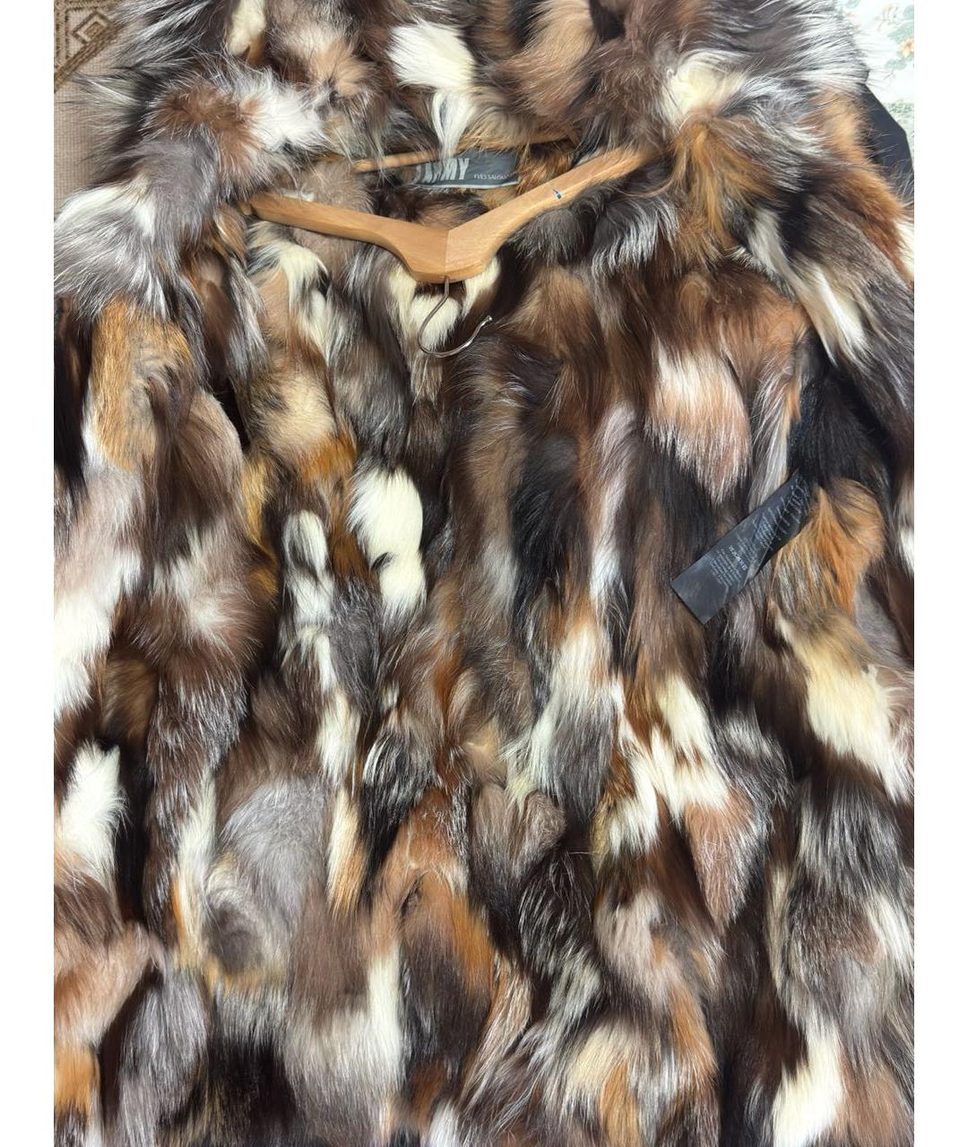 ARMY YVES SALOMON Черная хлопковая парка, фото 6