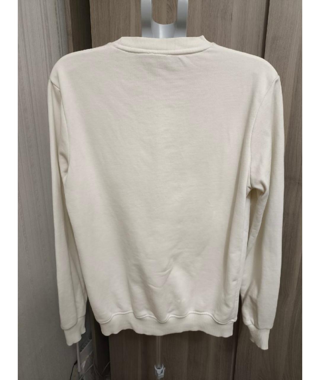 CHRISTIAN DIOR Белый хлопковый джемпер / свитер, фото 2