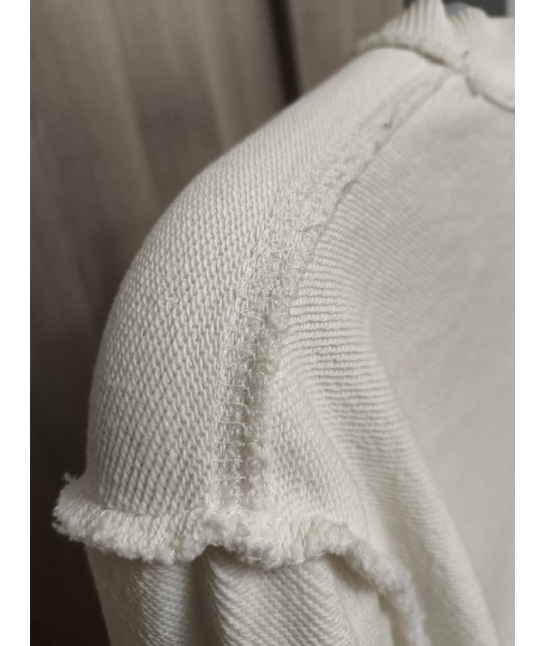 CHRISTIAN DIOR Белый хлопковый джемпер / свитер, фото 6