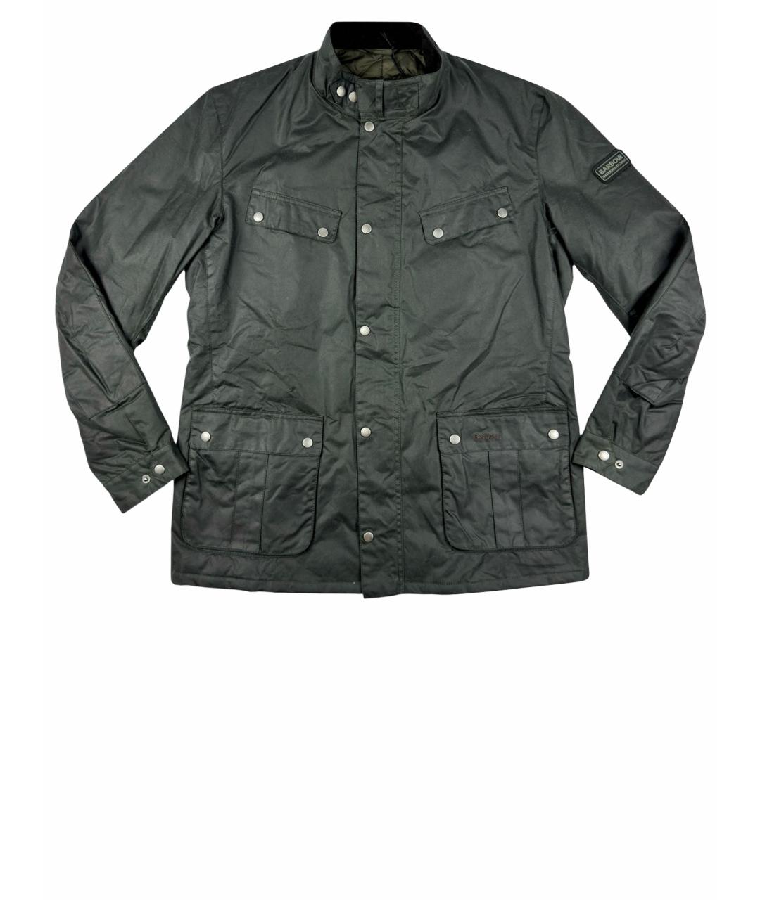 BARBOUR Антрацитовая хлопковая куртка, фото 1