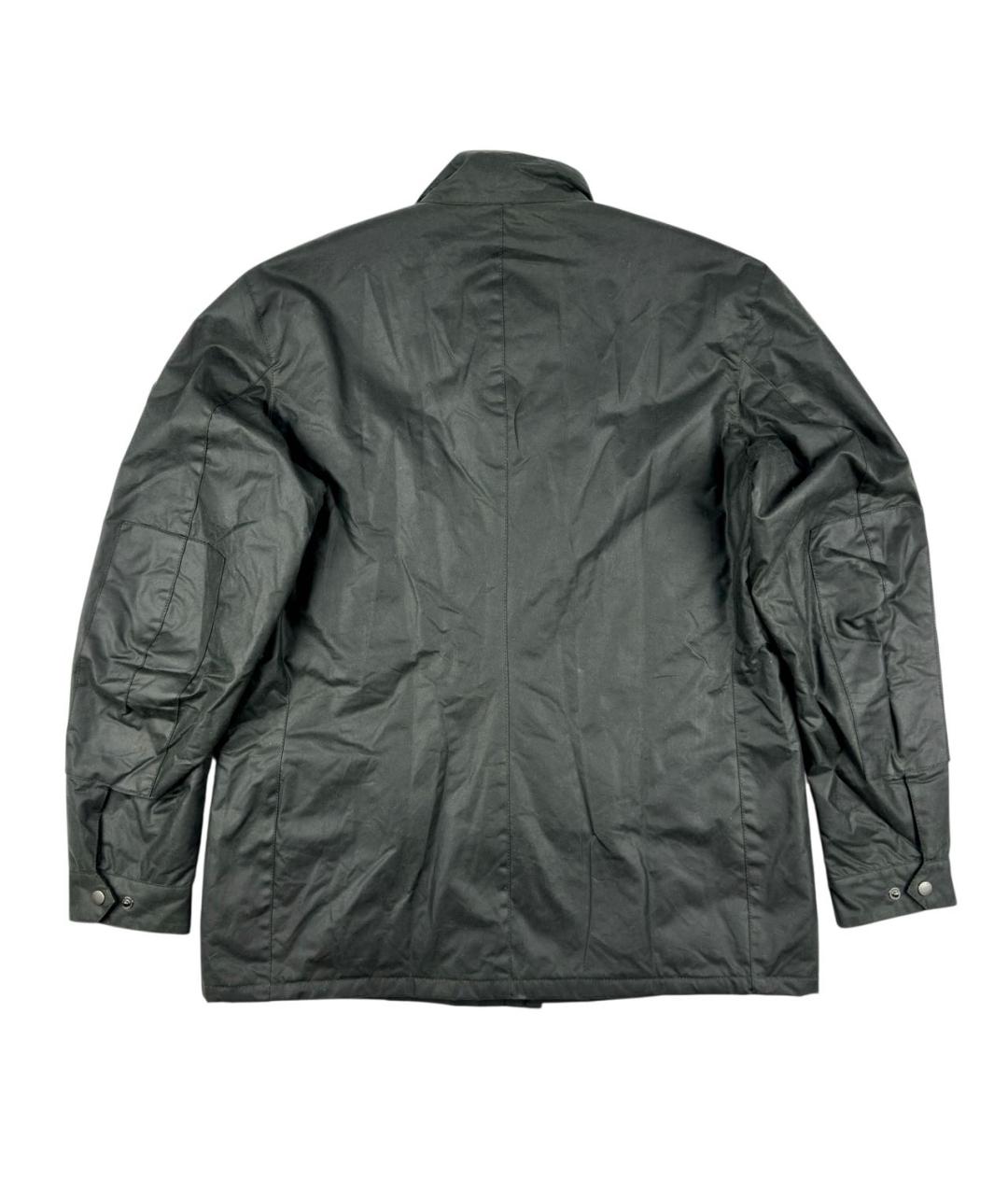 BARBOUR Антрацитовая хлопковая куртка, фото 2