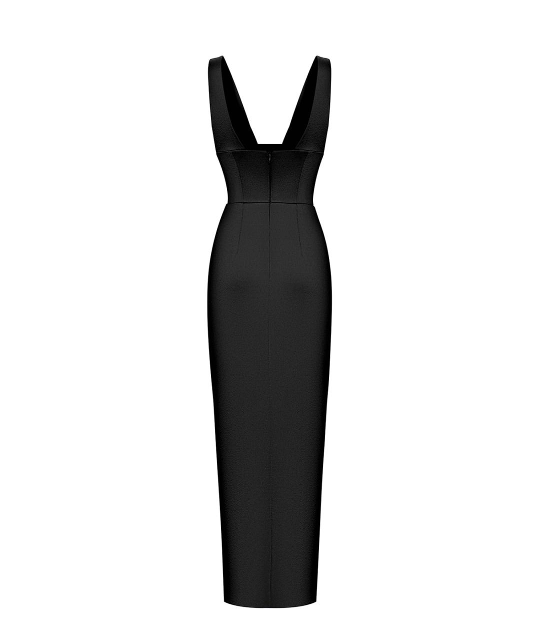 RASARIO Черное полиэстеровое вечернее платье, фото 3