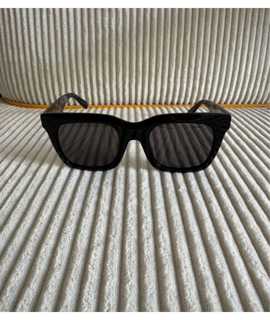 CELINE Черные пластиковые солнцезащитные очки, фото 4