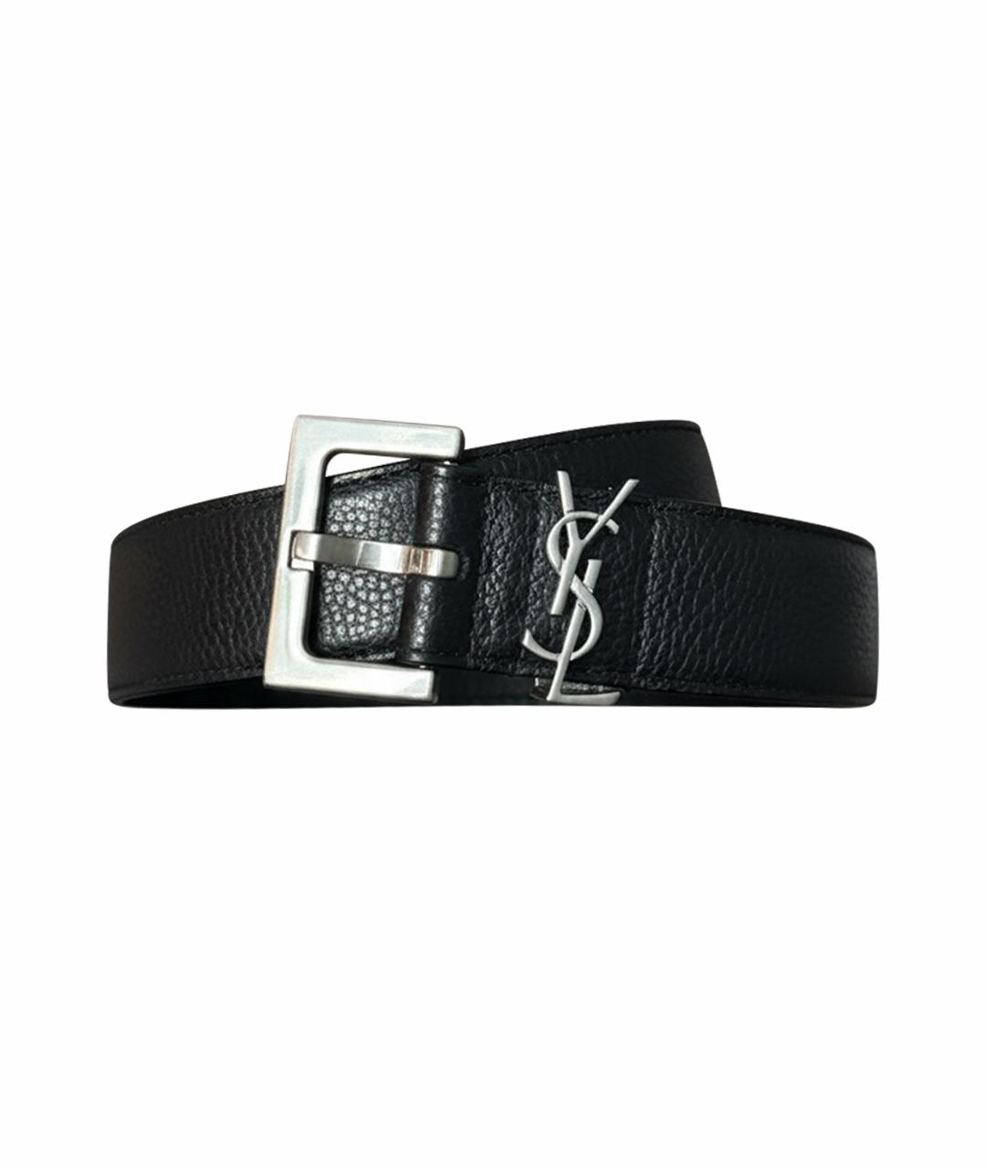 YVES SAINT LAURENT BEAUTY Черный кожаный ремень, фото 1