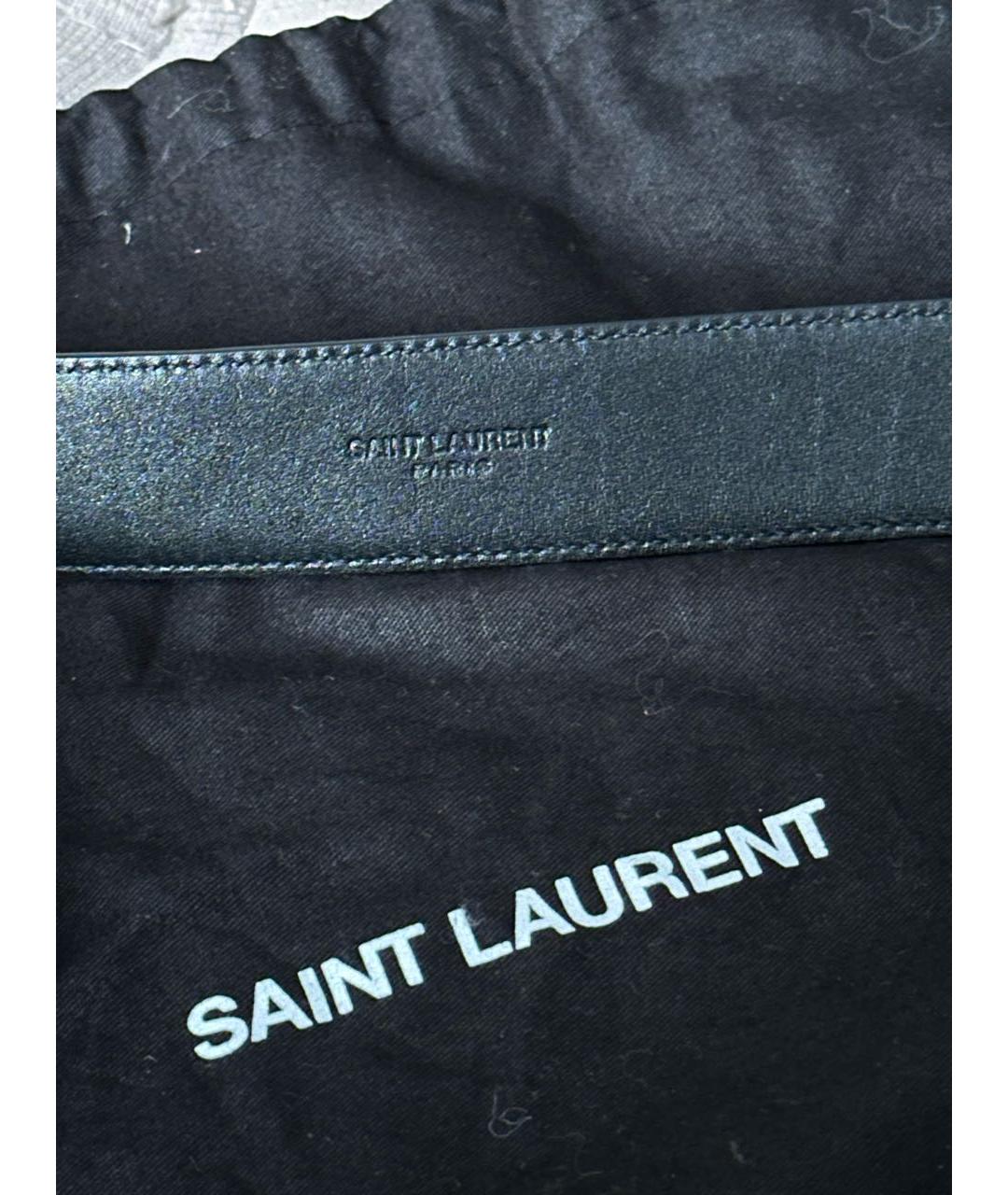 YVES SAINT LAURENT BEAUTY Черный кожаный ремень, фото 3