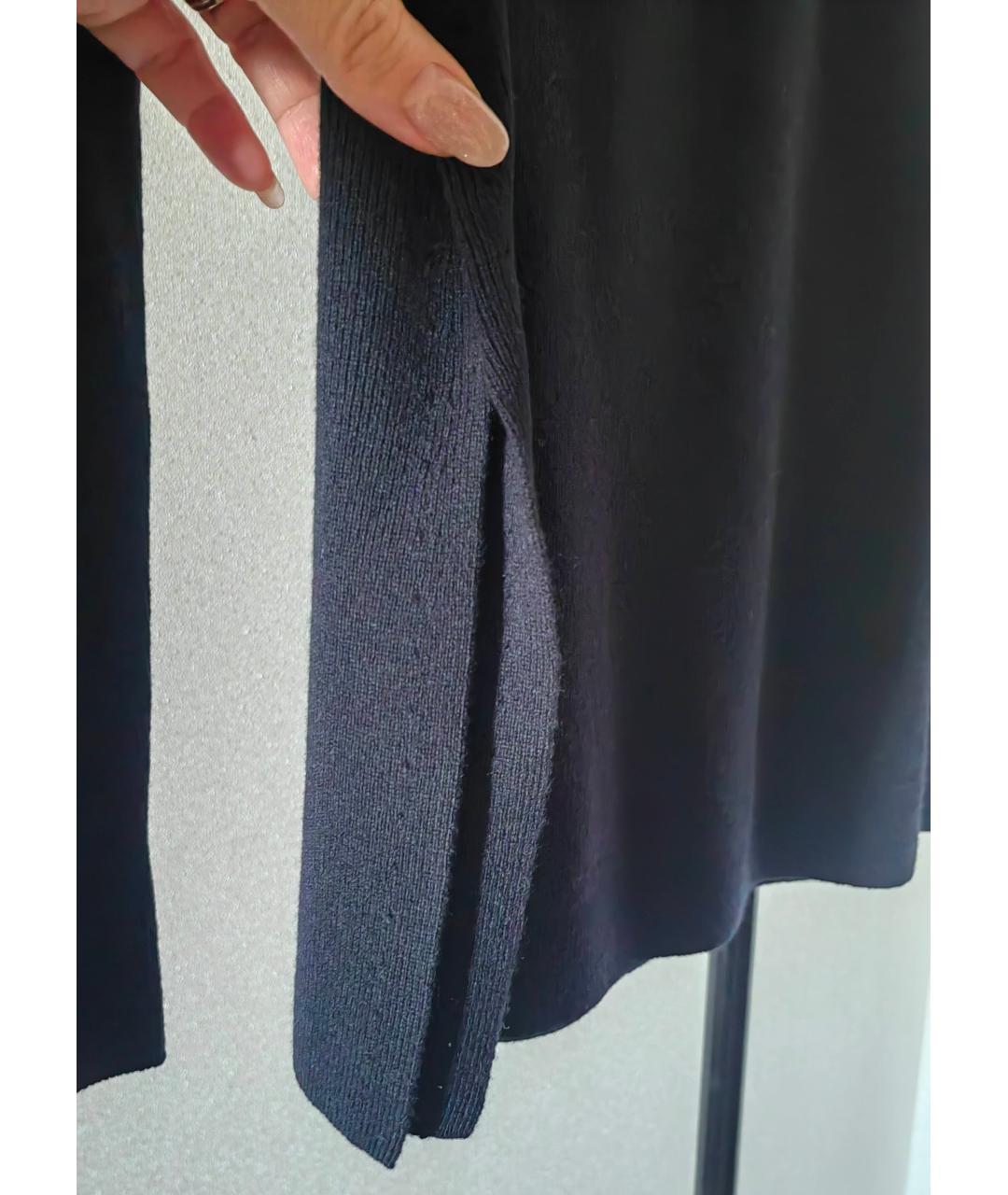 LORO PIANA Темно-синий кашемировый джемпер / свитер, фото 4