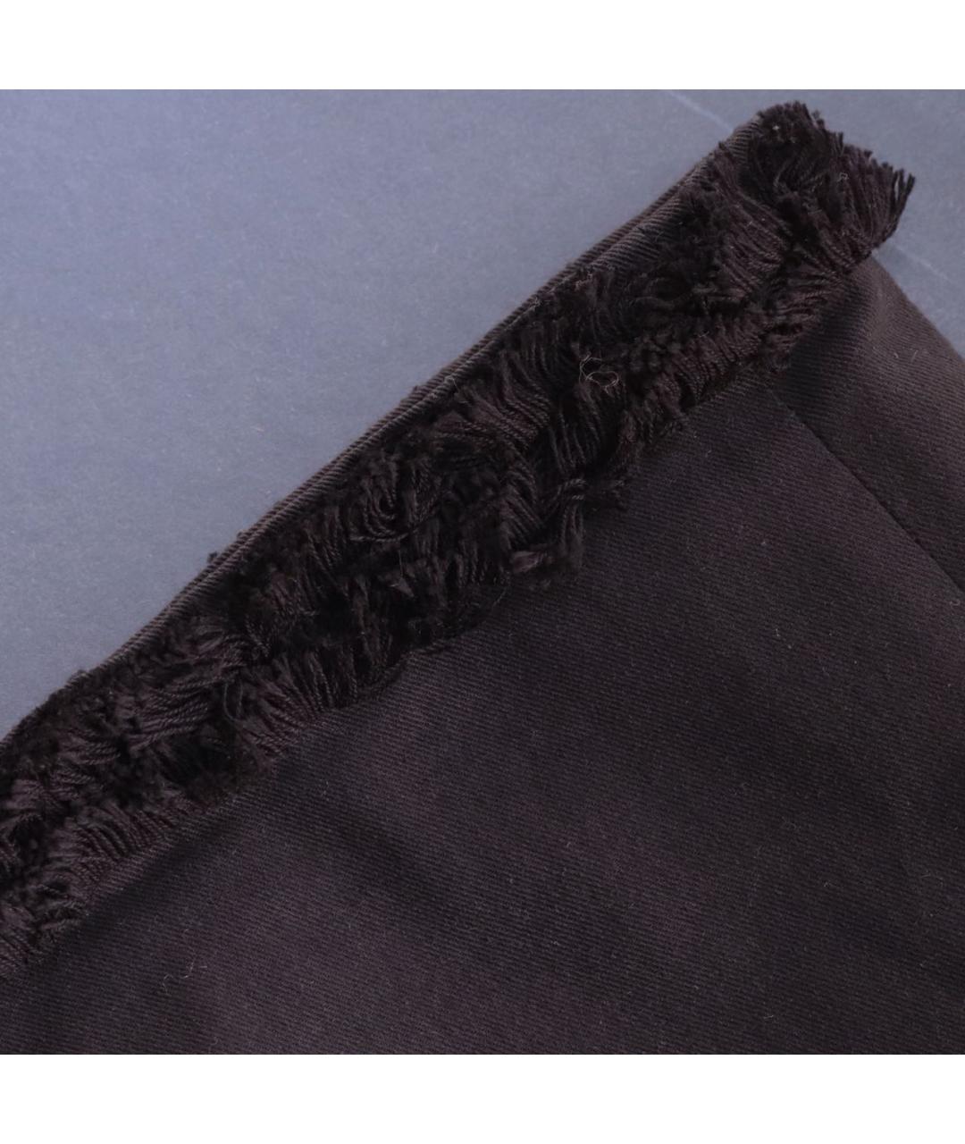 'S MAX MARA Черные хлопко-эластановые прямые джинсы, фото 7