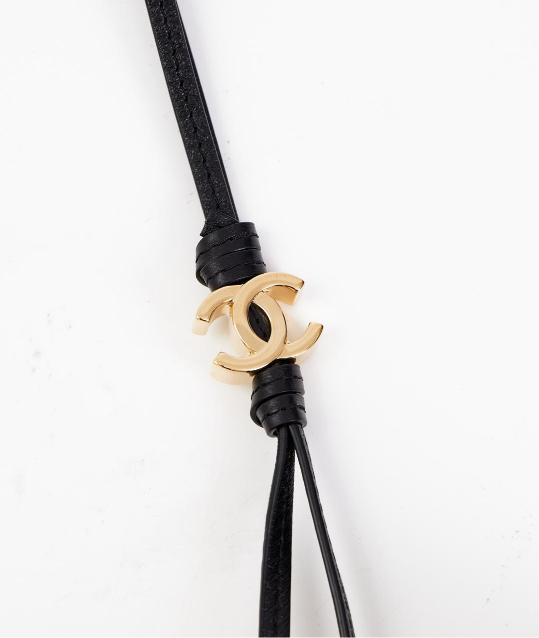 CHANEL Черный брелок, фото 2