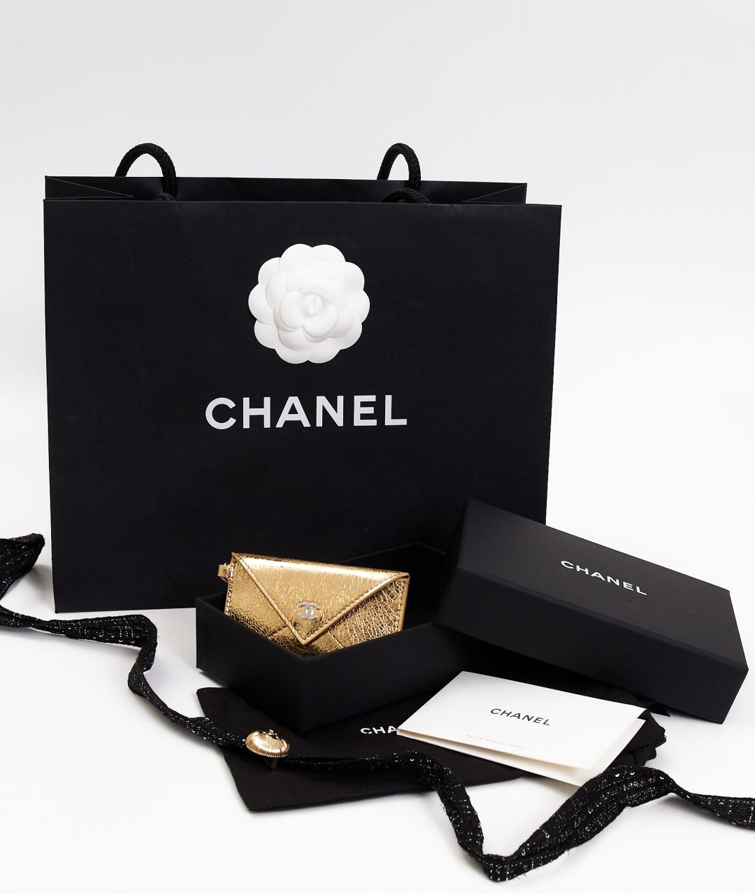 CHANEL Золотой брелок, фото 5