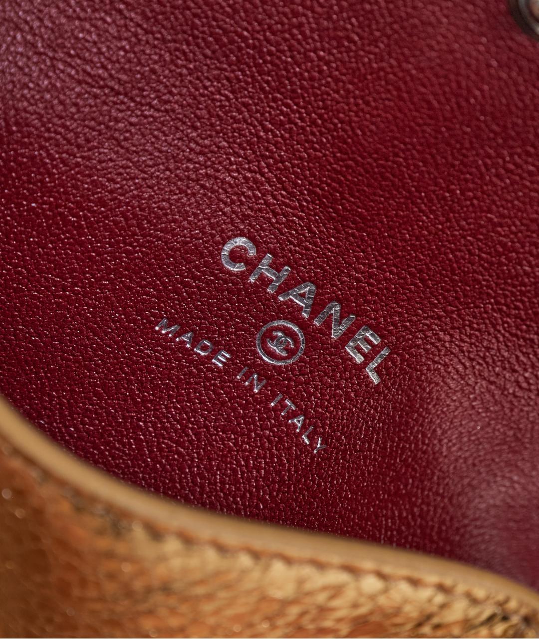 CHANEL Золотой брелок, фото 4