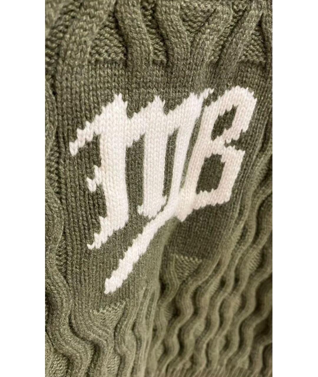 BOHEMIQUE Хаки шерстяной джемпер / свитер, фото 2
