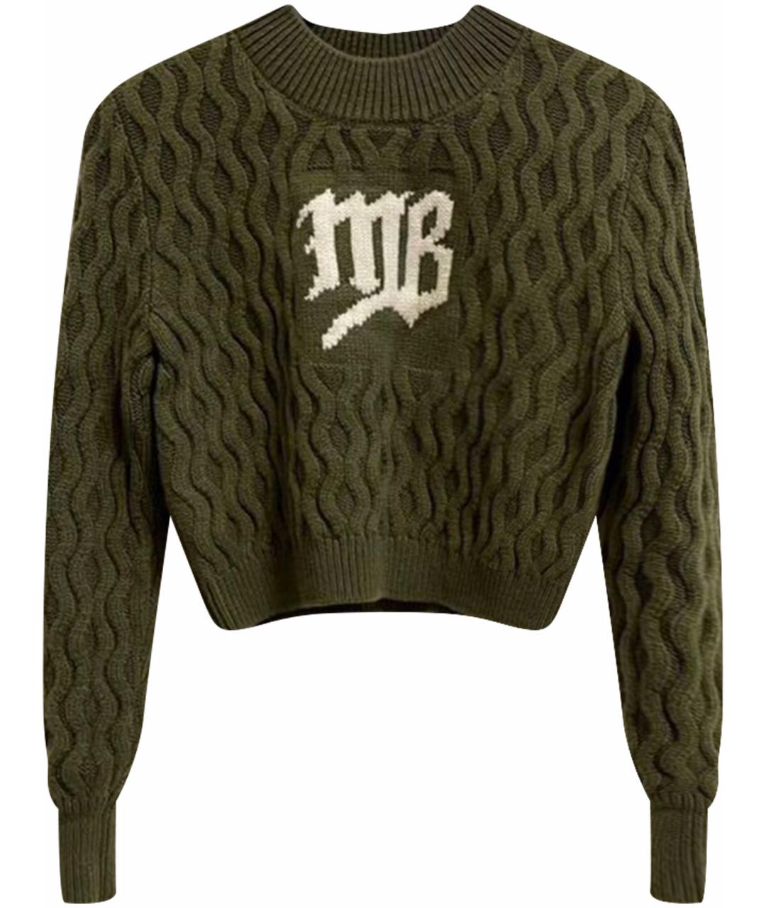 BOHEMIQUE Хаки шерстяной джемпер / свитер, фото 1