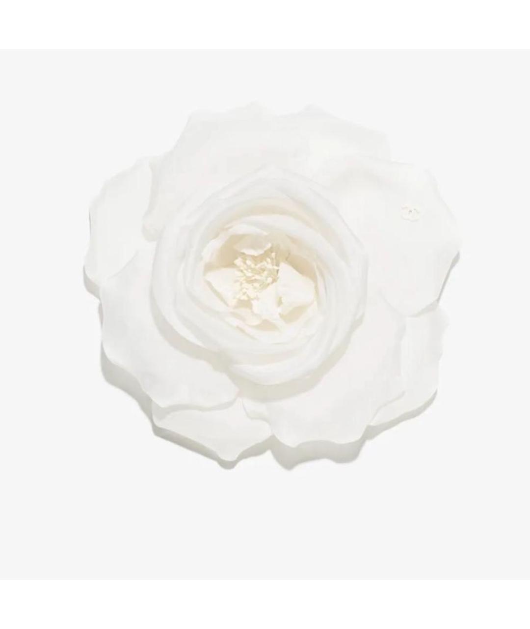 CHANEL Белая булавка / брошь, фото 3