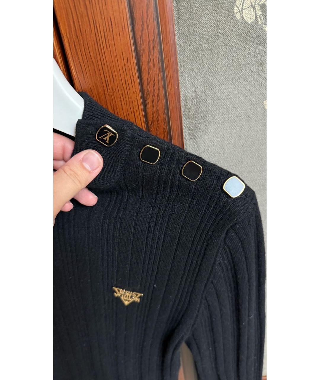 LOUIS VUITTON Черный джемпер / свитер, фото 5