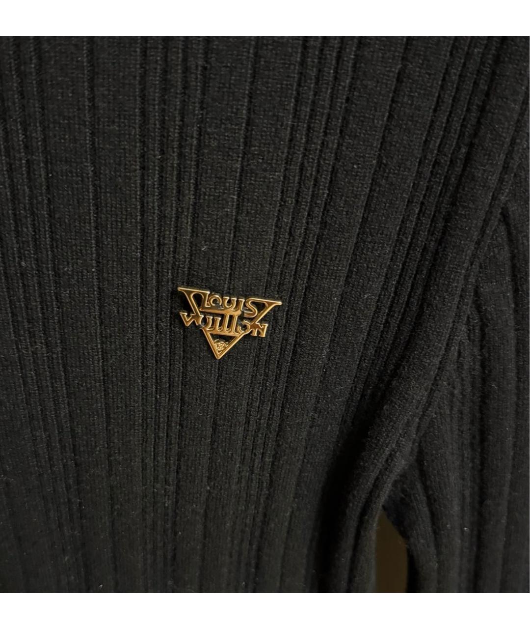 LOUIS VUITTON Черный джемпер / свитер, фото 4