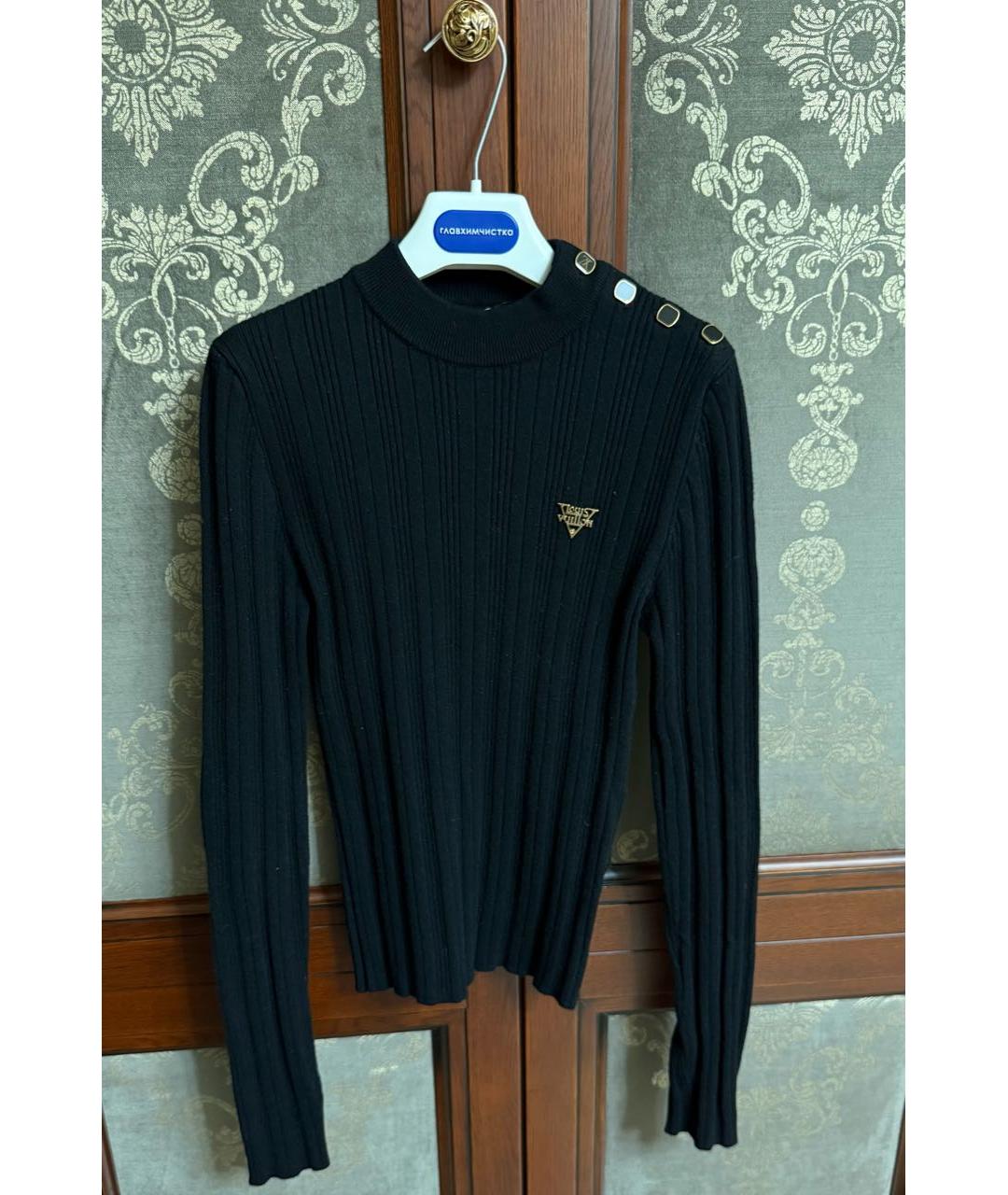 LOUIS VUITTON Черный джемпер / свитер, фото 6