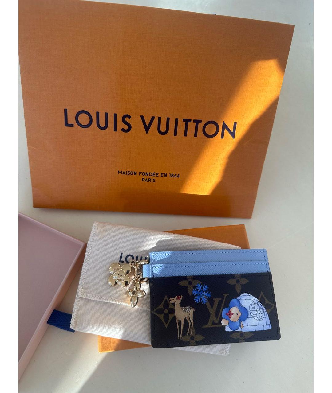 LOUIS VUITTON Мульти визитница, фото 3