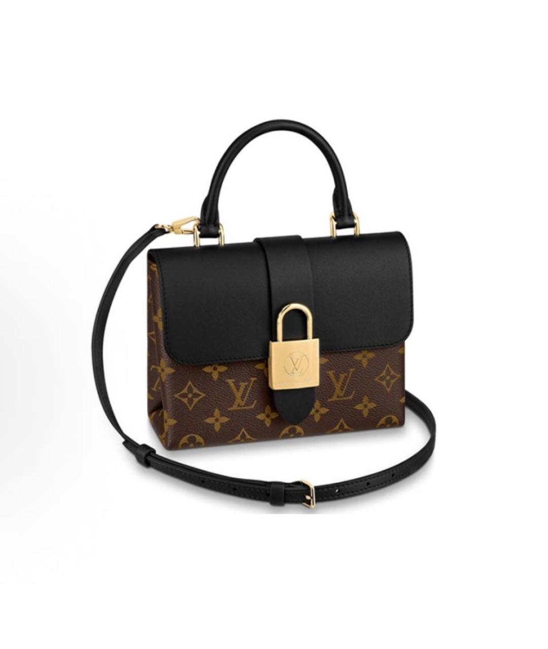 LOUIS VUITTON Коричневая сумка с короткими ручками, фото 5