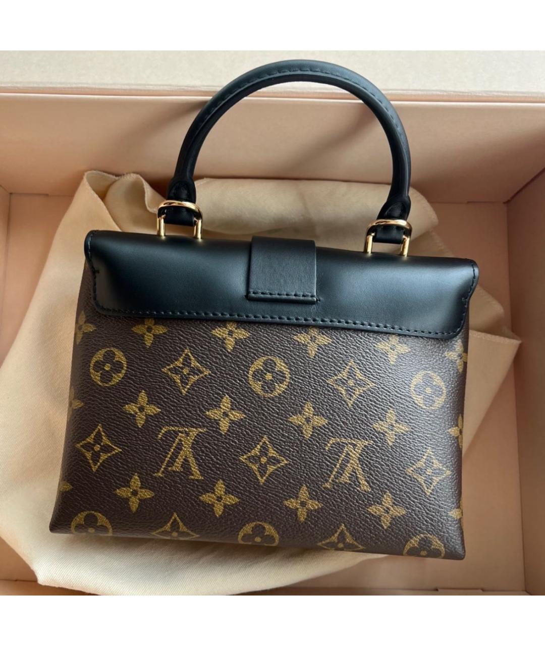LOUIS VUITTON Коричневая сумка с короткими ручками, фото 3