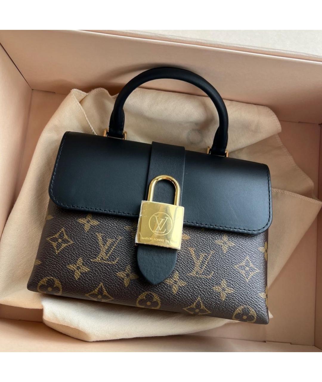 LOUIS VUITTON Коричневая сумка с короткими ручками, фото 2