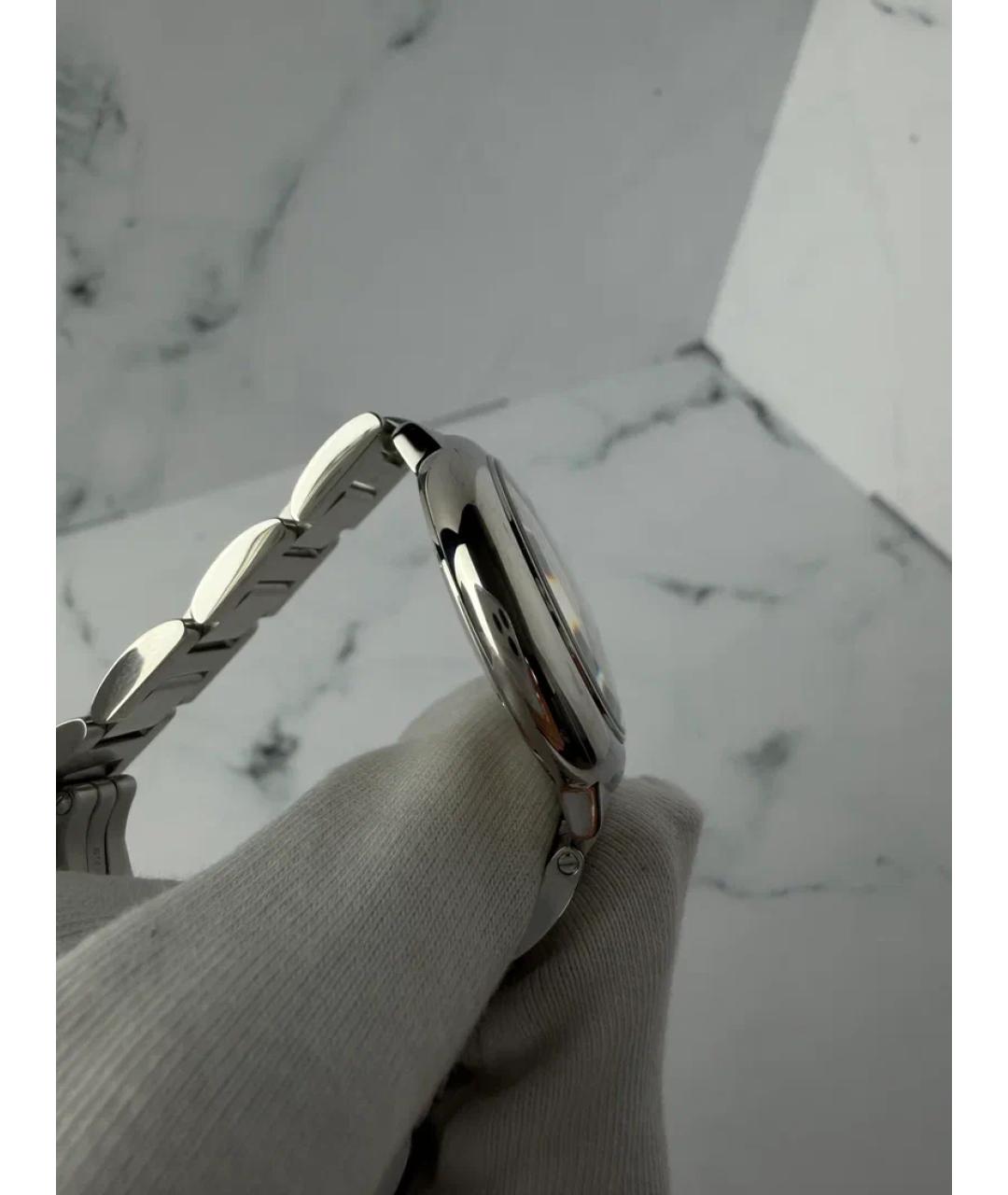 CARTIER Белые металлические часы, фото 4