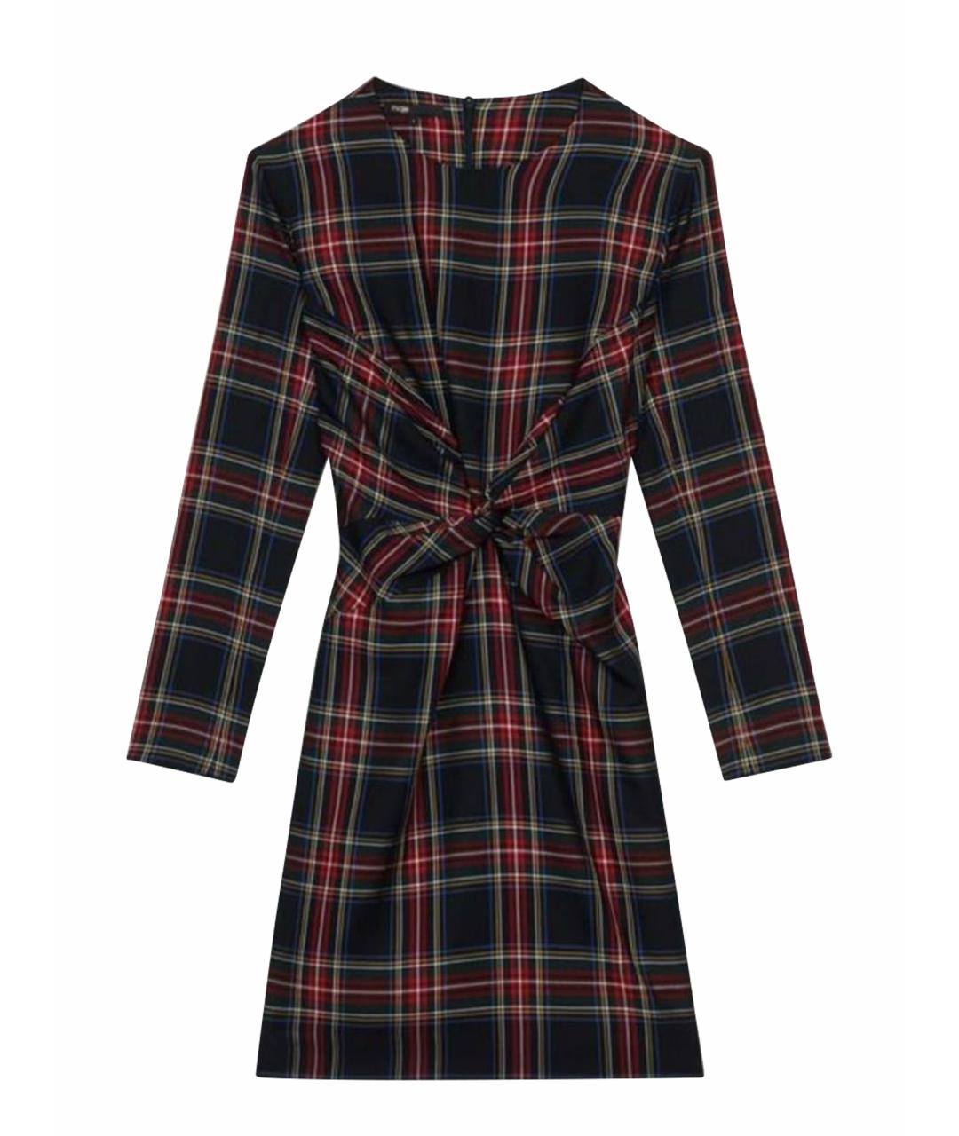 MAJE Мульти вискозное повседневное платье, фото 1