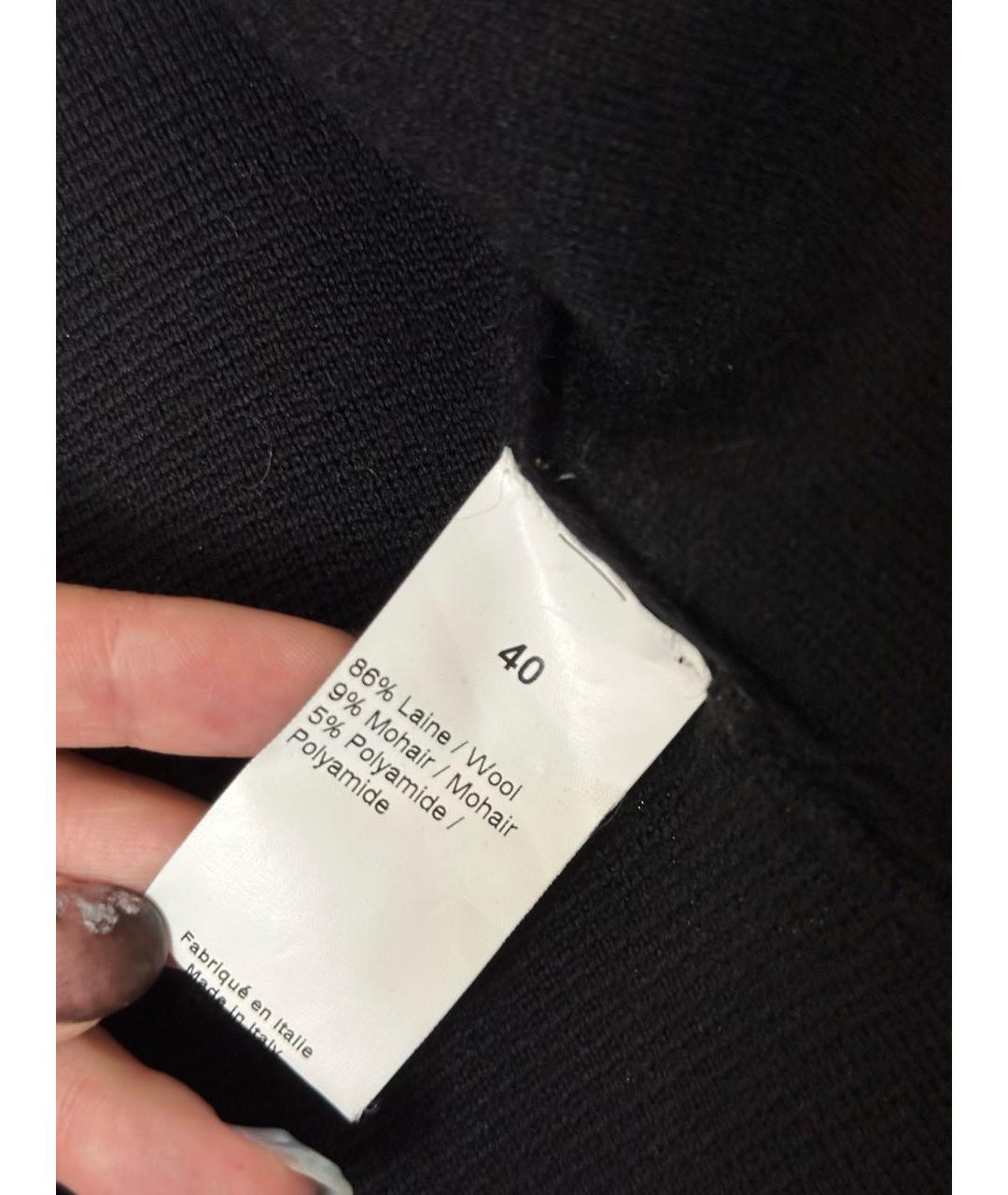 SONIA RYKIEL Черный шерстяной костюм с юбками, фото 8