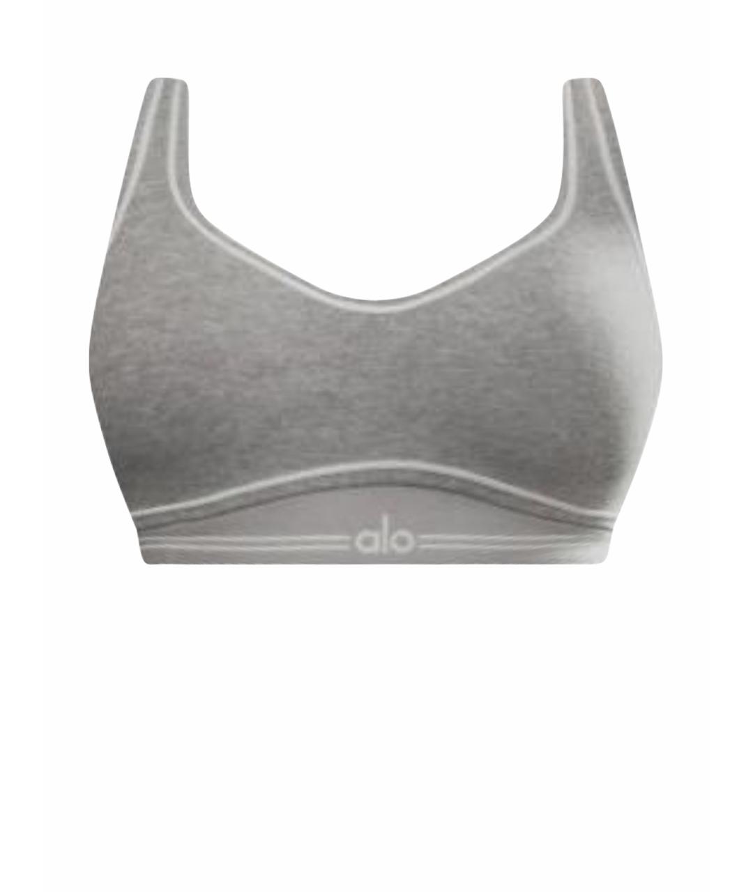ALO YOGA Серый синтетический корсет, фото 6
