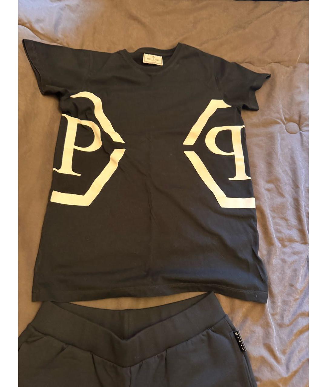 PHILIPP PLEIN Черный костюм с брюками, фото 5