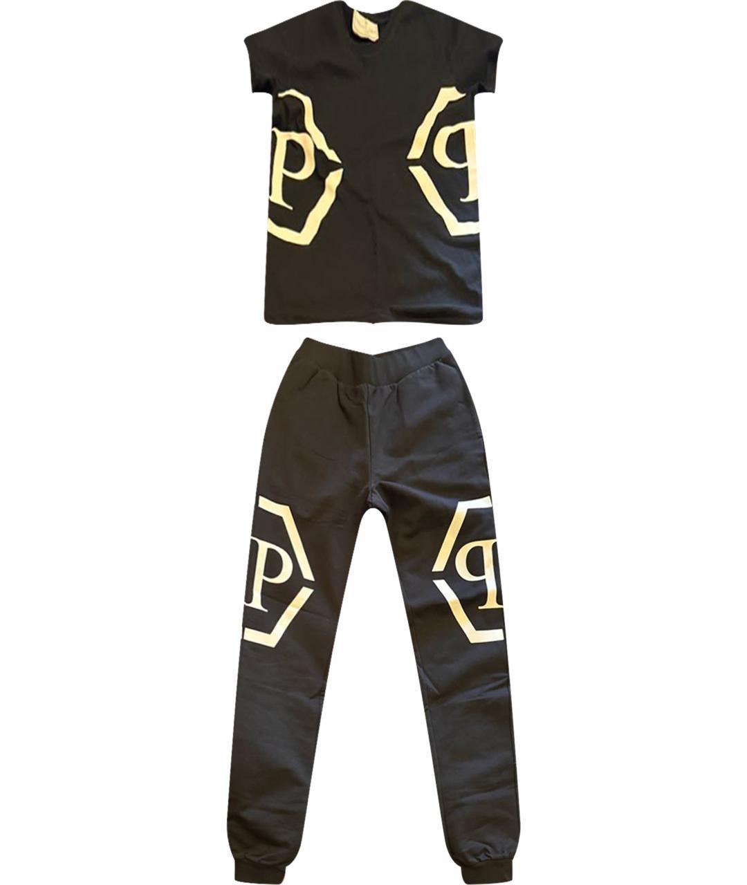 PHILIPP PLEIN Черный костюм с брюками, фото 1