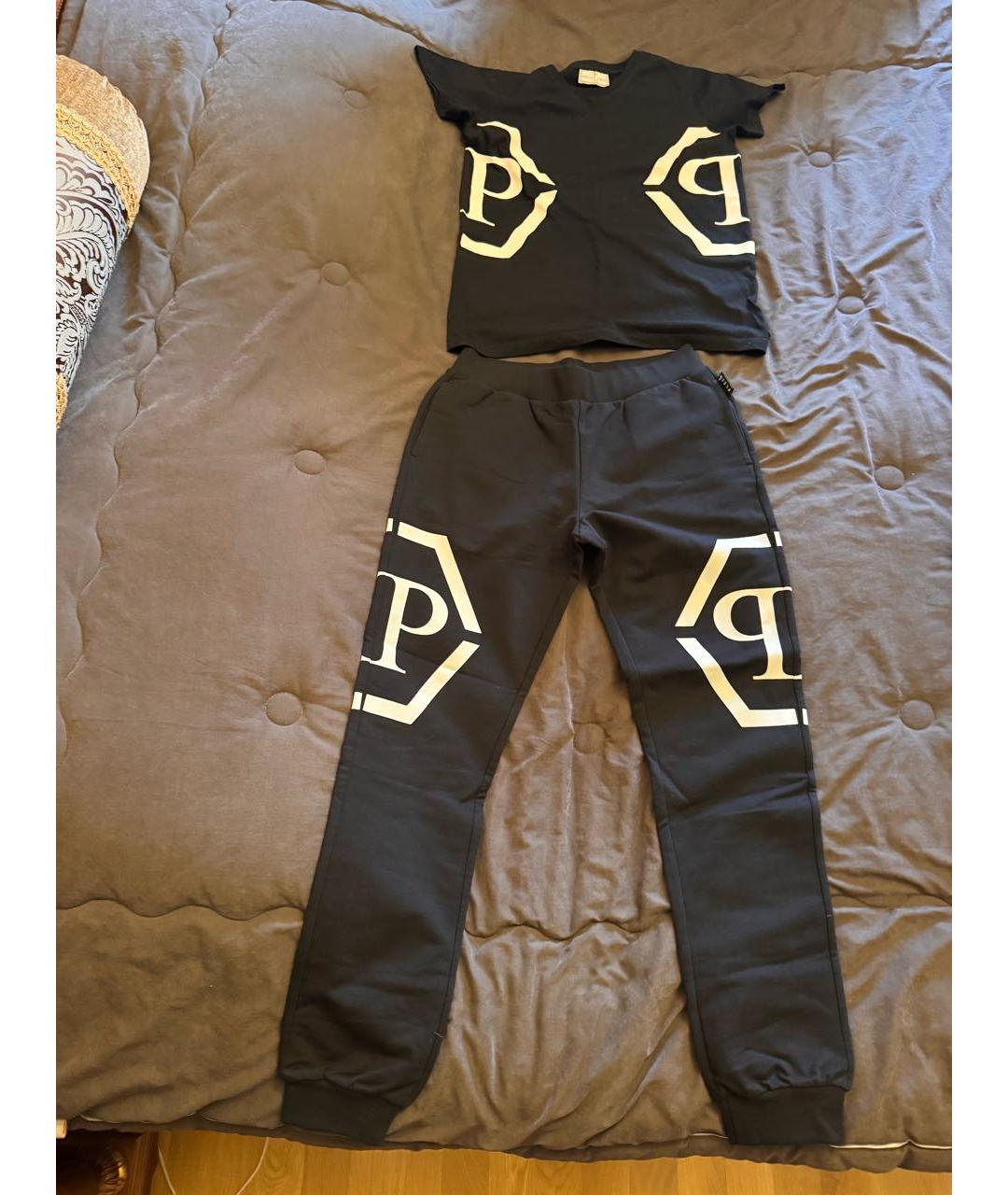 PHILIPP PLEIN Черный костюм с брюками, фото 9