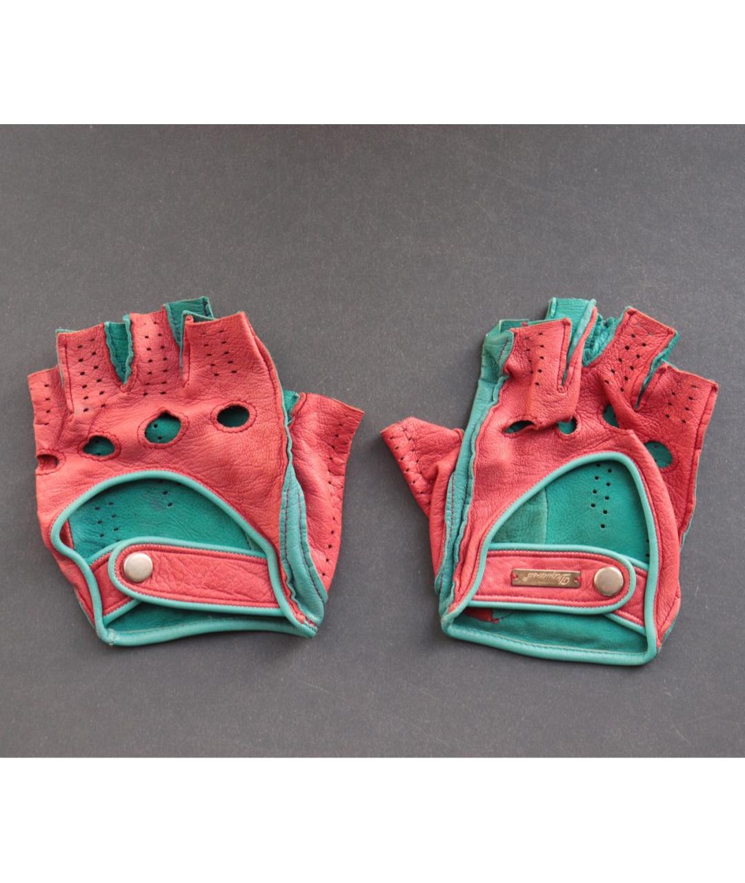 DSQUARED2 Мульти кожаные перчатки, фото 2