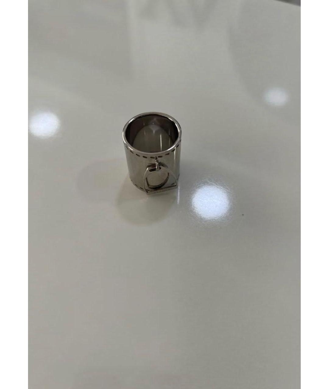 HERMES Серебряное латунное кольцо, фото 4
