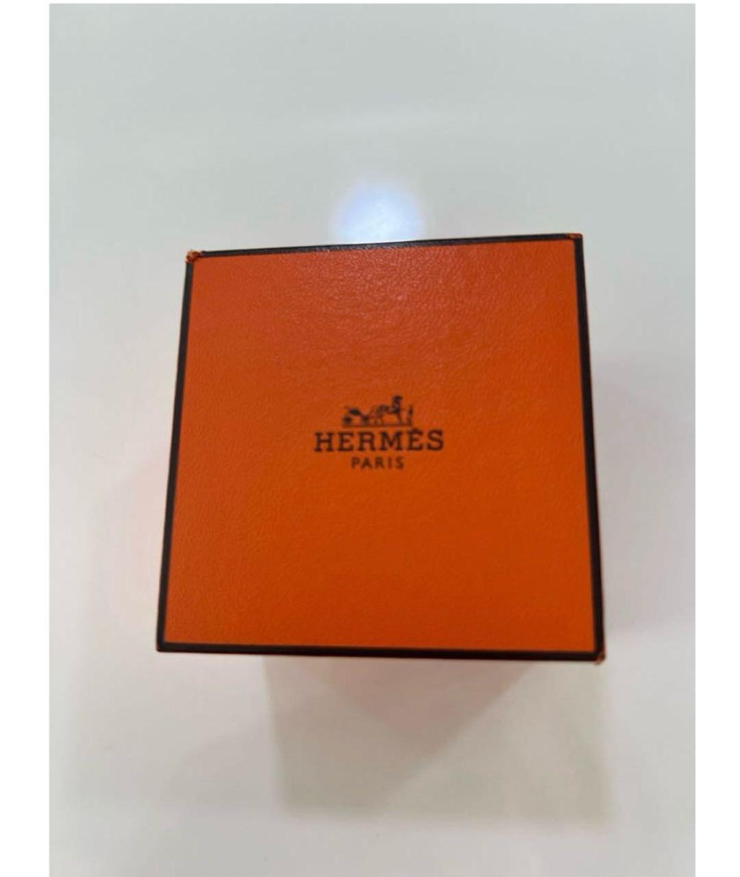 HERMES Серебряное латунное кольцо, фото 6