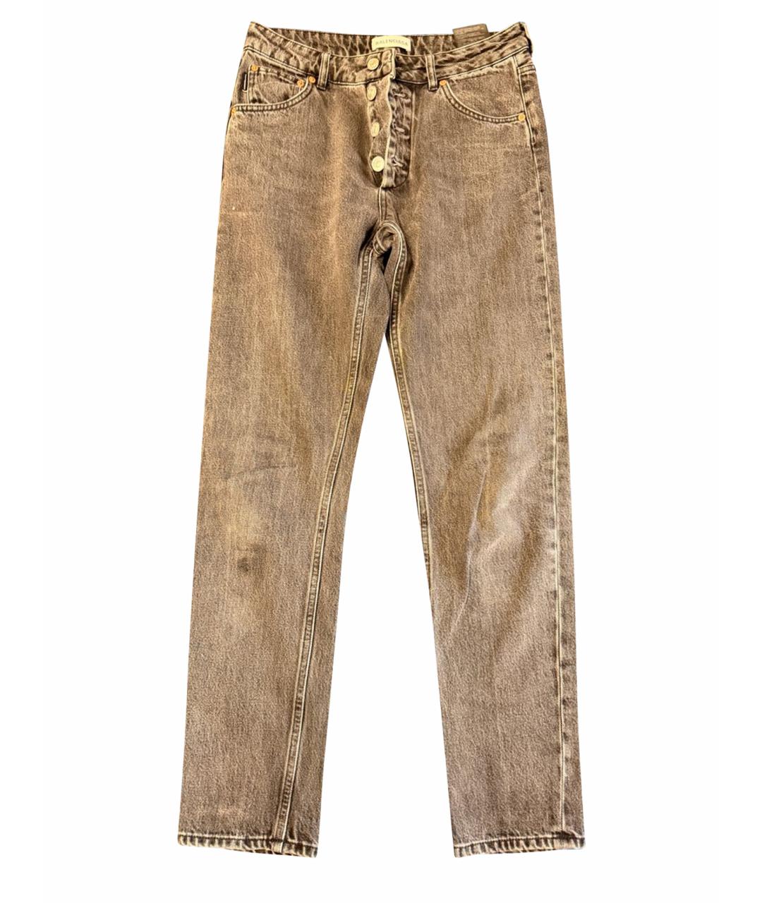 BALENCIAGA Черные джинсы слим, фото 1